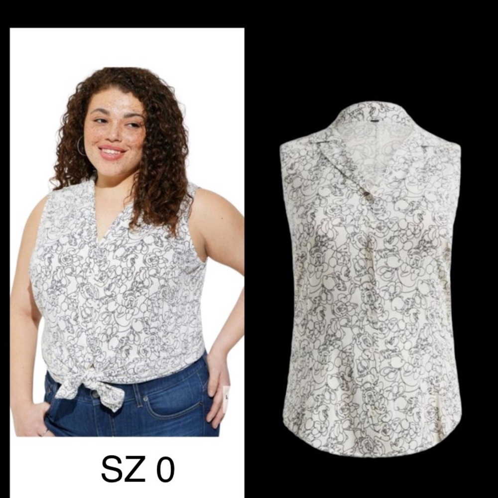 Mini Sleeveless Top